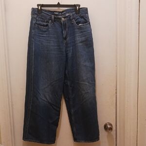Old Navy Relaxed Fit Dark Blue Jeans
